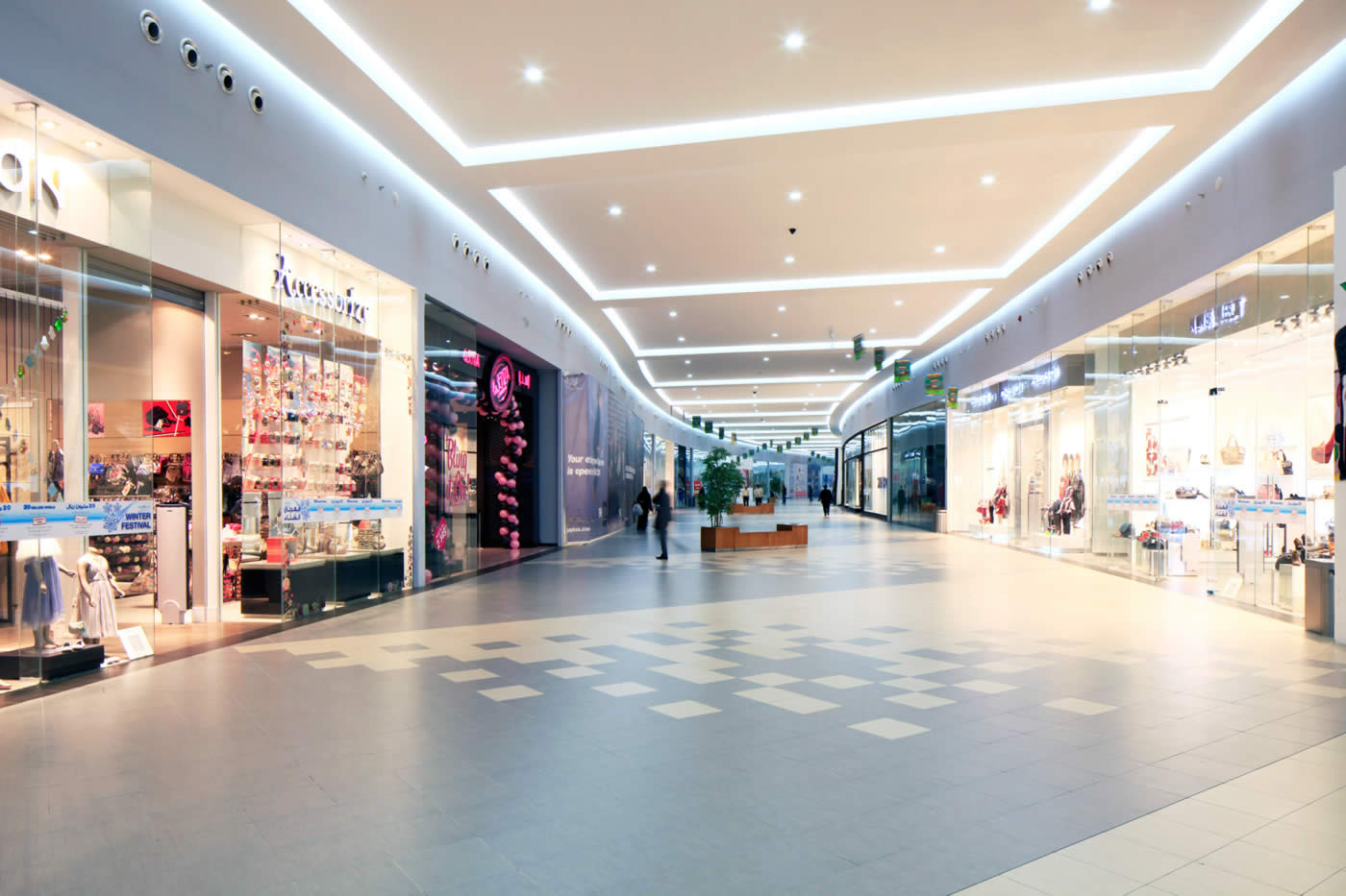 Modern Shopping Mall Interior